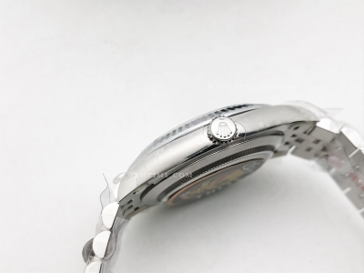 DJ2 126334 41mm Jub Flt 904L SS/SS Grn-P/Stk JQF VR3235