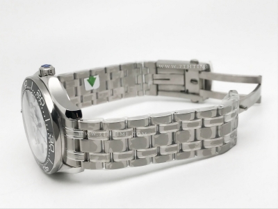 Seamaster 300m 2018 Blk SS/SS White GDF MY8215