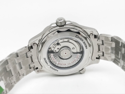 Seamaster 300m 2018 Blk SS/SS Black GDF MY8215