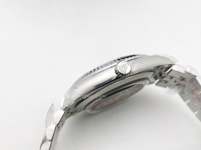 DJ2 126334 41mm Jub Flt 904L SS/SS Blk/Dia JQF VR3235