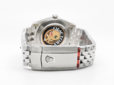 DJ2 126334 41mm Jub Flt 904L SS/SS Blk/Dia JQF VR3235