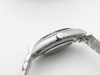 DJ2 126334 41mm Jub Flt 904L SS/SS Grey/Rm JQF VR3235