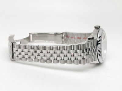 DJ 126234 36mm Jub Flt 904L SS/SS Silv/Stk JQF VR3235