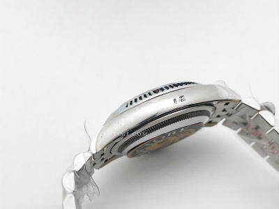 DJ 126234 36mm Jub Flt 904L SS/SS Grey/Stk JQF VR3235