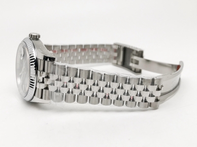 DJ 126234 36mm Jub Flt 904L SS/SS Blue/Stk JQF VR3235