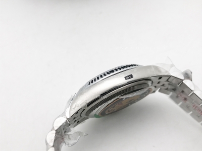 DJ 126234 36mm Jub Flt 904L SS/SS Blk/Dia JQF VR3235