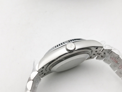 DJ 126234 36mm Jub Flt 904L SS/SS Grey/Dia JQF VR3235