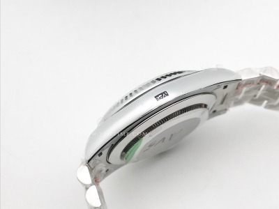 DayDate 40mm 904L Flt SS/SS Wht/Stk GMF A2836