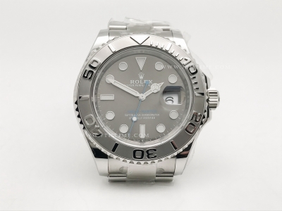 YachtMaster 126622 904L SS/SS Grey JQF VR3235