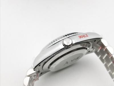 DayDate 40mm 904L Flt SS/SS Blue/Stk GMF A2836