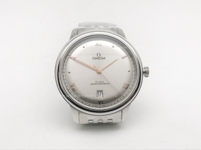 De Ville Prestige 40mm SS/SS Silv/RG VSF A8800