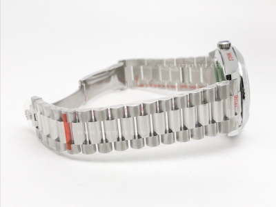 DayDate 40mm 904L Flt SS/SS Blk/Stk GMF A2836