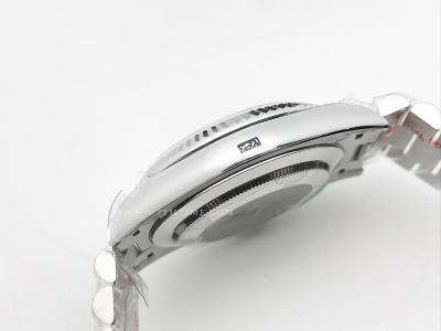 DayDate 40mm 904L Flt SS/SS Blk/Dia GMF A2836