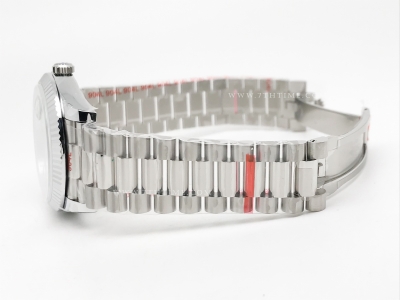 DayDate 40mm 904L Flt SS/SS I-Blue/Rm/Stk GMF A2836