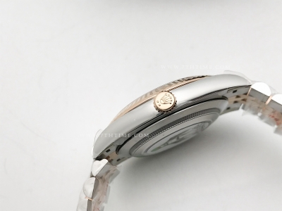 DJ2 41mm Jub Flt 904L RG/SS Brn/Stk Clean VR3235