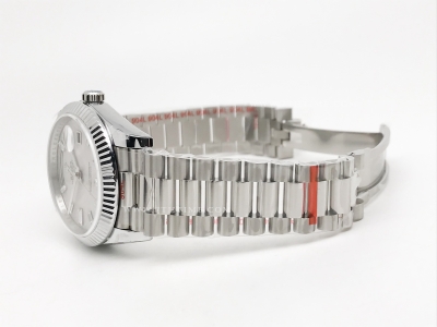 DayDate 40mm 904L Flt SS/SS Met/Dia GMF A2836