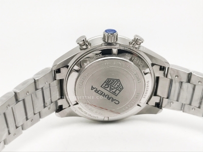 Carrera Chrono 42mm SS/SS White/Wht A8F VK63A