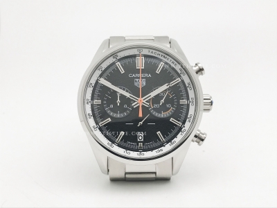 Carrera Chrono 42mm SS/SS Blk/Blk A8F VK63A