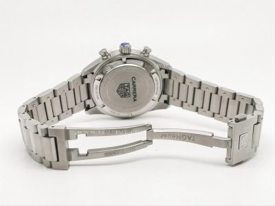 Carrera Chrono 42mm SS/SS Blk/Blk A8F VK63A