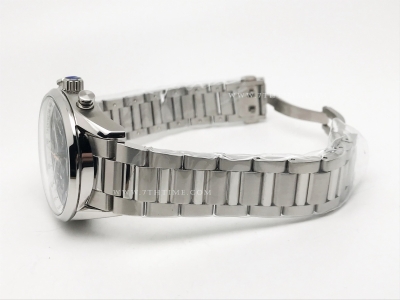 Carrera Chrono 42mm Wht SS/SS Blue/Blue A8F VK63A