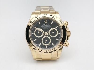 Daytona 126508 YG/YG Blk/Stk EWE A4131