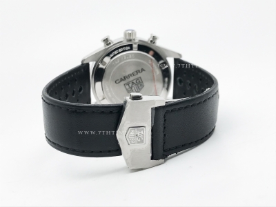 Carrera Chrono 42mm Wht SS/LE Grey/Wht A8F VK63A