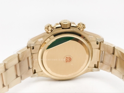 Daytona 126508 YG/YG Gold/Blk/Stk EWE A4131