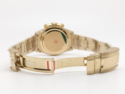 Daytona 126508 YG/YG Blk/Gold/Stk EWE A4131