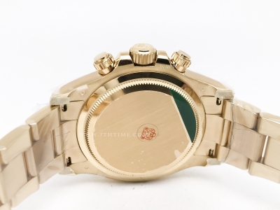 Daytona 126508 YG/YG Blk/Gold/Stk EWE A4131