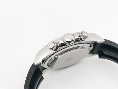 Daytona 126519LN SS/RU Blk/Silv/Stk EWE A4131