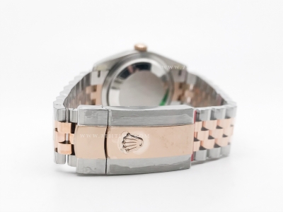 DJ 126231 36mm Jub Flt 904L RG/SS M-Palm/Stk VSF VS3235