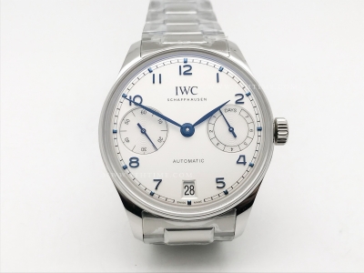 Portugieser Auto 42mm SS/LE Wht/B-Num APSF A52010