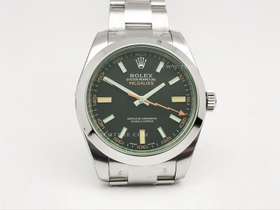 Milgauss 116400GV 904L SS/SS Black VSF VS3131