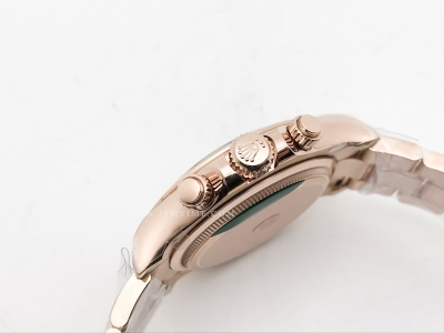 Daytona 126505 RG/RG Blk/Gold/Stk EWE A4131