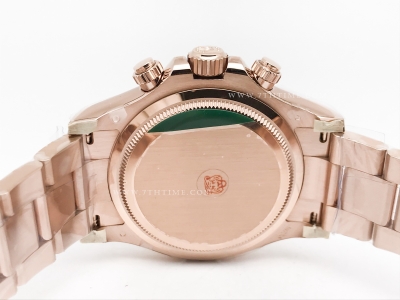 Daytona 126505 RG/RG Blk/Gold/Stk EWE A4131