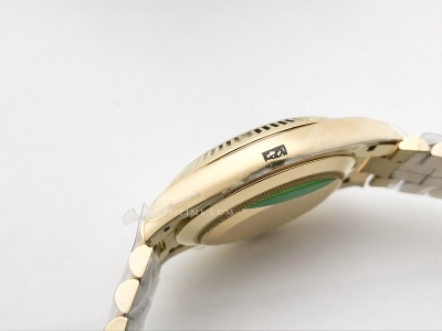 DayDate 40mm Flt Wt YG/YG Gold/Dia THB V3 SH3255