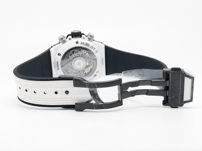 Big Bang Unico 42mm Cer Wht CER/RU Blk Ske BBF A1280