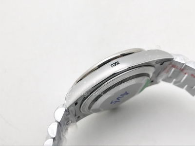 DayDate 40mm 904L B.Dia SS/SS Blk/B.Dia GMF A2836