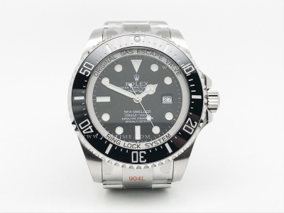 DeepSea Dweller 126660 SS/SS Black GMF VR3135