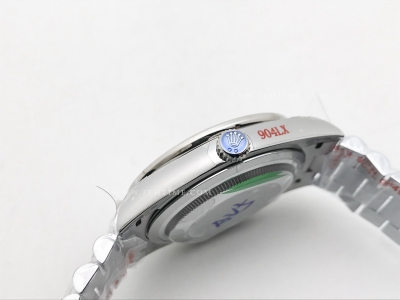 DayDate 40mm 904L B.Dia SS/SS O.Blue/Rm GMF A2836