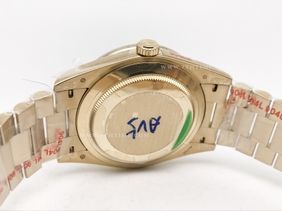 DayDate 40mm 904L B.Dia YG/YG Blk/B.Dia GMF A2836