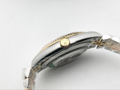 DJ2 41mm Jub Flt 904L YG/SS Blk/Stk Clean VR3235