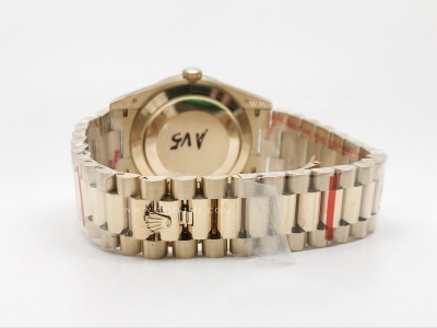 DayDate 40mm 904L B.Dia YG/YG Grn/Rm GMF A2836