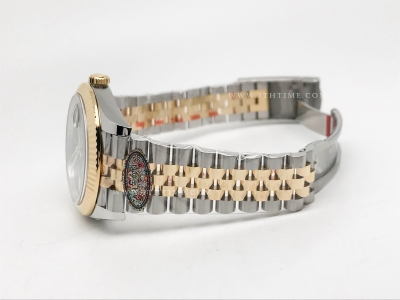 DJ2 41mm Jub Flt 904L YG/SS Grey/Rm Clean VR3235