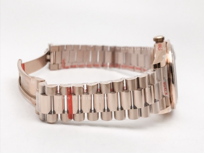 DayDate 40mm 904L B.Dia RG/RG Brwn/B.Dia GMF A2836