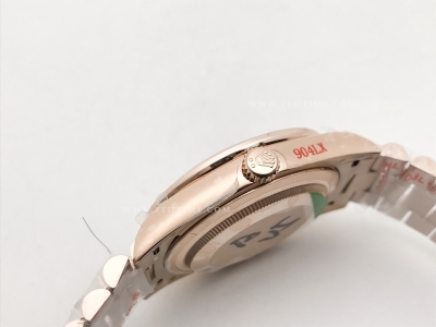 DayDate 40mm 904L B.Dia RG/RG Grn/Rm GMF A2836