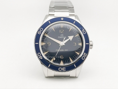 Seamaster 300 Heritage SS/SS Blue VSF A8912