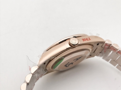 DayDate 40mm 904L B.Dia RG/RG Brwn/Rm GMF A2836