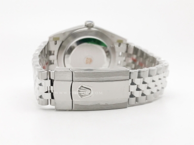 DJ2 41mm 126334 Jub Flt 904L SS/SS Blk/Dia EWE A3235