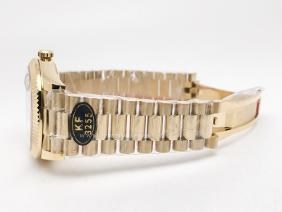 DayDate 40mm 228238 904L Flt Wt YG/YG Gold/Dia KF VR3255